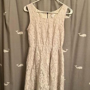 White xhilaration dress
